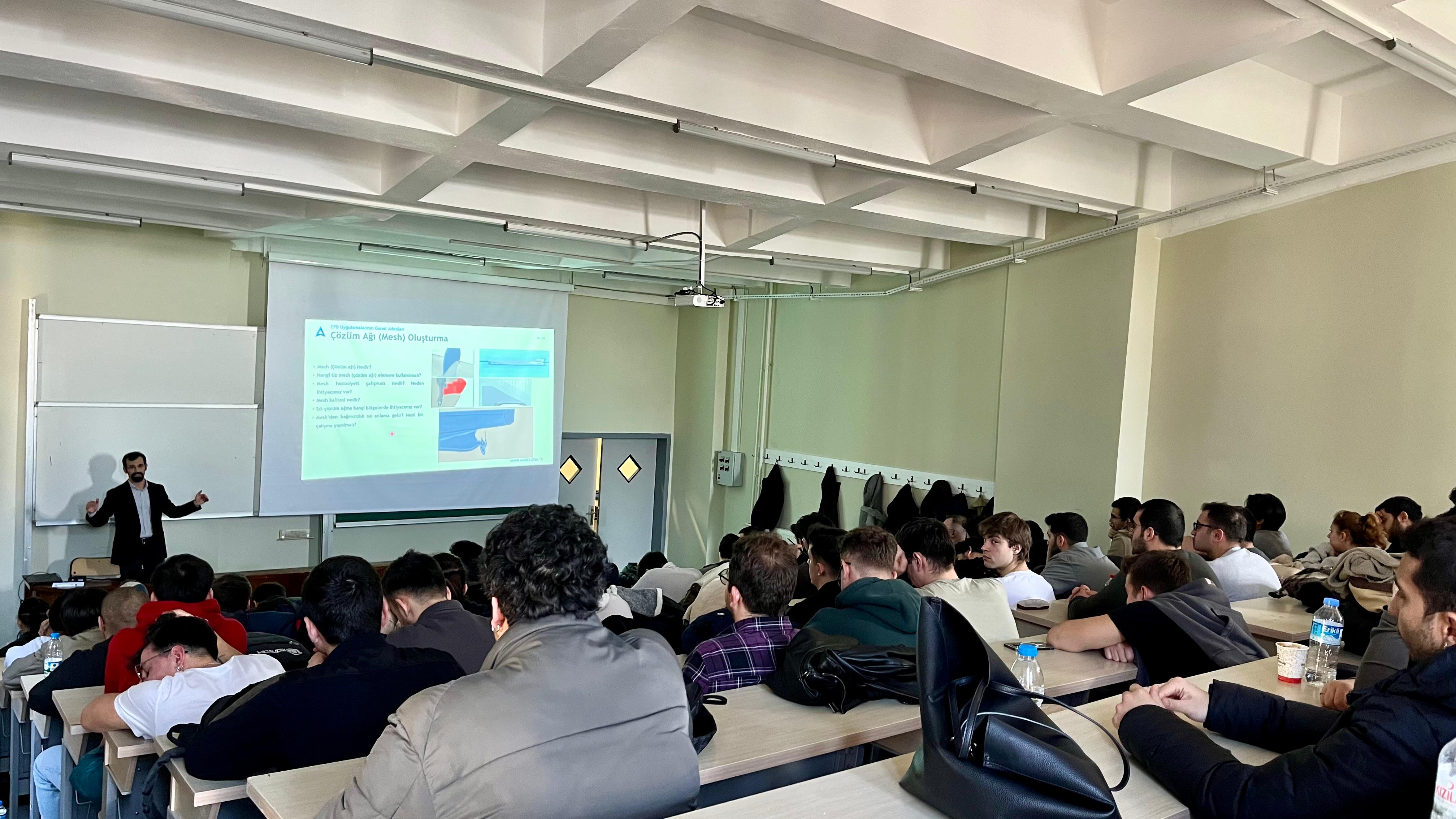 Yıldız Teknik Üniversitesi CFD dersi